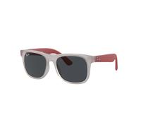 Ray - Ban RJ9069S JUNIOR JUSTIN 705987 Kid Sunglasses Injected Grey Grey Squared Normal
