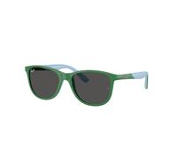 Ray - Ban Kid Ray - Ban RJ9077S 718887 Sunglasses Injected Blue Grey Squared Normal