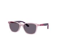 Ray-Ban Sunglasses Children Rb9077s Kids Bio-based - Pink With Rubber Pink Frame Violet Lenses 49-16