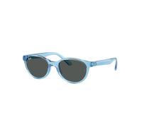 Ray - Ban RJ9080S 716887 Kid Sunglasses Injected Blue Grey Squared Normal