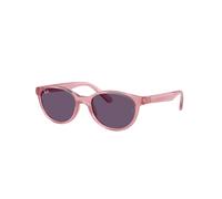 Ray - Ban RJ9080S 71691A Kid Sunglasses Injected Pink Violet Squared Normal