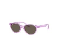 Ray - Ban RJ9080S 7172/3 Kid Sunglasses Injected Violet Brown Squared Normal