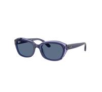 Ray - Ban RJ9081S 715980 Kid Sunglasses Acetate Brown Blue Geometric Normal