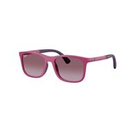 Ray - Ban RJ9084S 71498H Kid Sunglasses Injected Violet Violet Squared Normal Shaded