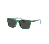 Ray - Ban RJ9084S 718887 Kid Sunglasses Injected Blue Grey Squared Normal