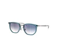 Ray - Ban RJ9085S 7222U0 Kid Sunglasses Nylon Blue Geometric Mirror Nuanced