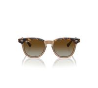 Ray - Ban Kid RJ9098S 7152T5 Sunglasses Acetate Brown Brown Squared Polarized Shaded