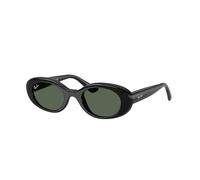 Ray-Ban Sunglasses Children Rb9141s Kids - Black Frame Green Lenses 45-20