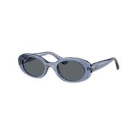 Ray-Ban Sunglasses Children Rb9141s Kids - Transparent Blue Frame Grey Lenses Polarized 45-20