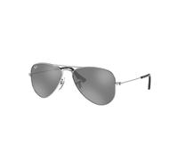 Ray - Ban RJ9506S JUNIOR AVIATOR 212/6G Kid Sunglasses Metal Silver Grey Pilot Normal