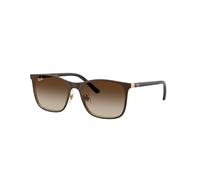 Ray - Ban RJ9551S 297/13 Kid Sunglasses Metal Brown Brown Squared Normal Shaded