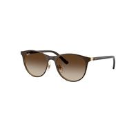 Ray - Ban RJ9552S 297/13 Kid Sunglasses Metal Brown Brown Pantos Normal Nuanced