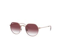 Ray - Ban RJ9565S JUNIOR JACK 291/8H Kid Sunglasses Metal Gold Violet Geometric Normal Shaded