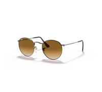 Ray - Ban RB3447N ROUND METAL 004/51 Man Sunglasses Metal Grey Round Normal Shaded