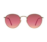 Ray-Ban Round Gold Copper Mirror 3447N Gold One Size