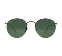 Ray - Ban RB3447 ROUND METAL 1 Man Sunglasses Metal Gold G15 Round Normal