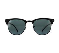 Ray-Ban Sunglasses Clubmaster Metal RB3716 186/R5 Matte Black Grey