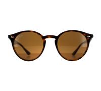 Ray - Ban Unisex RB2180 710/73 Sunglasses Injected Turtle Round Normal
