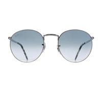 Ray-Ban Round Unisex Silver Blue Gradient RB3637 New Metal - One Size