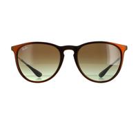 Ray-Ban Round Womens Mirror Red on Black Green Brown Gradient RB4171 - One Size
