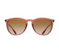 Ray-Ban Round Womens Transparent Light Brown Gradient RB4171 Erika - One Size
