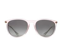 Ray-Ban Round Womens Transparent Pink Grey Gradient RB4171 Erika - One Size