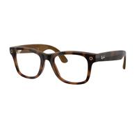Ray - Ban RW4011V Ray-Ban Meta (Gen 3) Wayfarer Optics 8528 Unisex Smart glasses Injected Turtle Transparent Squared Normal