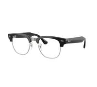 Ray - Ban RW7004 Ray-Ban Meta Audio Clubmaster 601/SB Unisex Smart glasses Injected Black Squared Normal