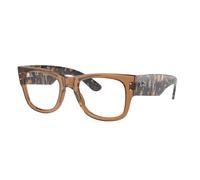 Ray - Ban RX0840V MEGA WAYFARER 8295 Unisex Optical frames Acetate Brown Transparent Squared Normal