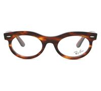Ray-Ban RX2242V Wayfarer Oval Men's Glasses, Tortoiseshell, Size 53