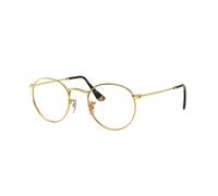 Round Metal Optical Frame - unisex - Ray-Ban - Glasses - Yellow - 50 MM - Accessories 50 MM