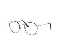 Ray - Ban RX3447V ROUND METAL 3194 Unisex Optical frames Metal Havana Transparent Round Normal