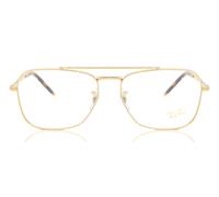 Ray-Ban RX3636V Men's Glasses, Gold, Size 55