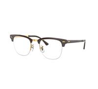 Ray - Ban RX3716VM CLUBMASTER METAL 3116 Unisex Optical frames Metal Brown Squared