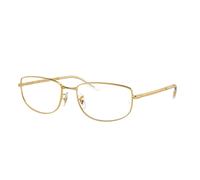 Ray - Ban RX3732V 2500 Unisex Optical frames Metal Gold Transparent Geometric Normal