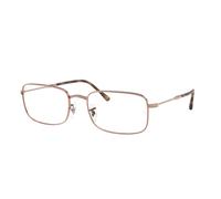 Ray - Ban RX3746V 2943 Unisex Optical frames Metal Bronze Transparent Geometric Normal