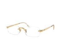 Ray-Ban Eyeglasses Unisex Rb3928v Optics By A$ap Rocky - Arista Gold Frame Clear Lenses Polarized 52-20