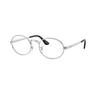 Ray-Ban Eyeglasses Unisex Rb3931v Optics By A$ap Rocky - Silver Frame Clear Lenses Polarized 52-21