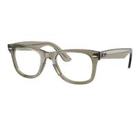 Ray-Ban RX4340V Wayfarer Ease Men's Glasses, Green, Size 50