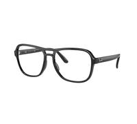 Ray - Ban RX4356V STATESIDE 2000 Unisex Optical frames Nylon Black Transparent Squared Normal