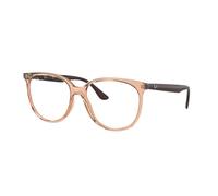Ray - Ban RX4378V 8172 Woman Optical frames Injected Brown Transparent Squared Normal