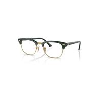 Ray - Ban RX5154 CLUBMASTER 8233 Unisex Optical frames Acetate Green Transparent Squared Normal