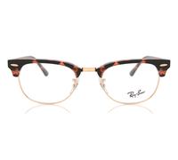 Ray-Ban RX5154 Clubmaster Men's Glasses, Tortoiseshell, Size 49