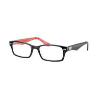 Ray - Ban RX5206 2479 Unisex Optical frames Acetate Black Transparent Squared Normal