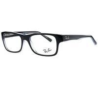 Ray-Ban RX5268 2034 50 Black On Transparent