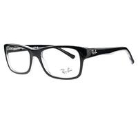 Ray-Ban RX5268 2034 52 Black On Transparent
