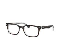 Ray - Ban Unisex RX5286 5082 Optical frames Acetate Brown Transparent Squared Normal