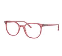 Ray-Ban RX5397F Elliot Asian Fit Men's Glasses, Pink, Size 52