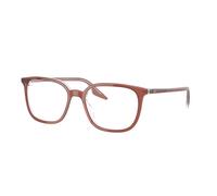 Ray - Ban RX5406 8171 Unisex Optical frames Acetate Brown Transparent Squared Normal