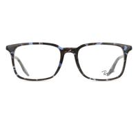 Ray-Ban RX5421F Asian Fit Men's Glasses, Tortoiseshell, Size 55